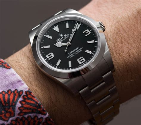 rolex explorer 1 39mm test|rolex explorer 39mm review.